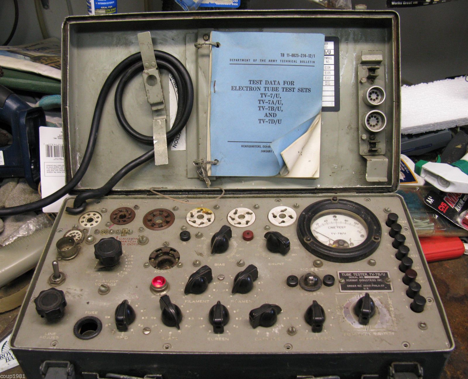 Forway TV7-B/U tube tester